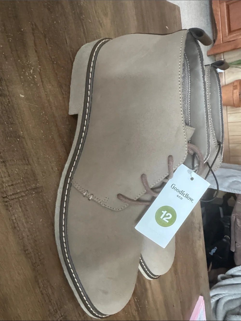 Goodfellow & Co Men’s Tan Chukka Boots - Size 12
